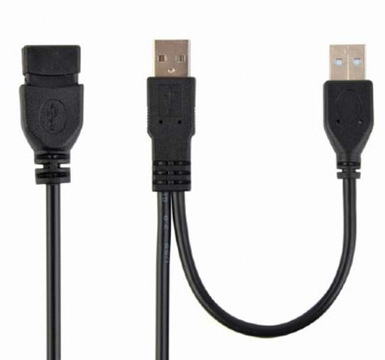 Фото - Кабель USB type A - USB type A Cablexpert USB type A - USB type A 0.9 м (CCP-USB22-AMAF-3)