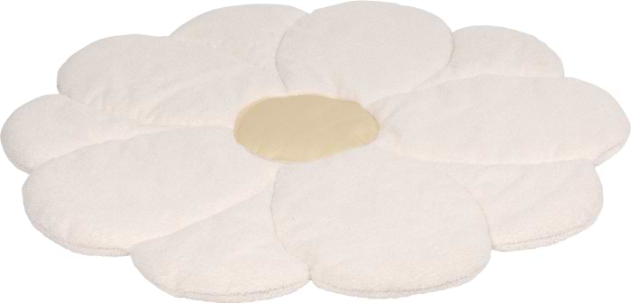 Развивающий коврик Childhome Flower 110 см White/Yellow (CCPMFL)