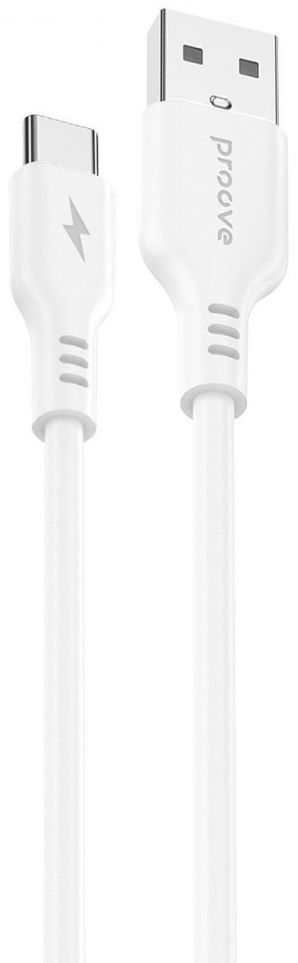 Кабель Proove Rebirth USB to Type-C 3A 1m White (CCRE27001202)