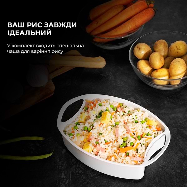 Фото - Пароварка Cecotec Steamer Vapovita 3000 Inox (CCTC-04109)
