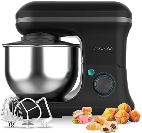 Фото - Планетарний міксер Cecotec Cecomixer Merengue 5L 1200 Black (CCTC-04380)