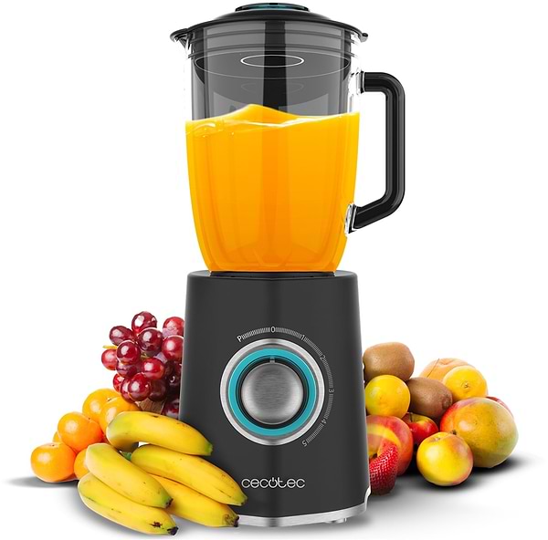 Фото - Блендер стаціонарний Cecotec Power Black Titanium 2000Max Mix Go (CCTC-04383)