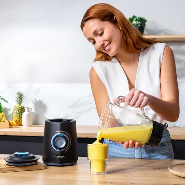 Фото - Блендер стаціонарний Cecotec Power Black Titanium 2000Max Mix Go (CCTC-04383)