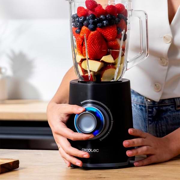 Фото - Блендер стаціонарний Cecotec Power Black Titanium 2000Max Mix Go (CCTC-04383)