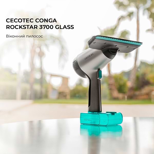 Фото - Пилосос віконний Cecotec Conga Rockstar 3700 Glass CCTC-08058