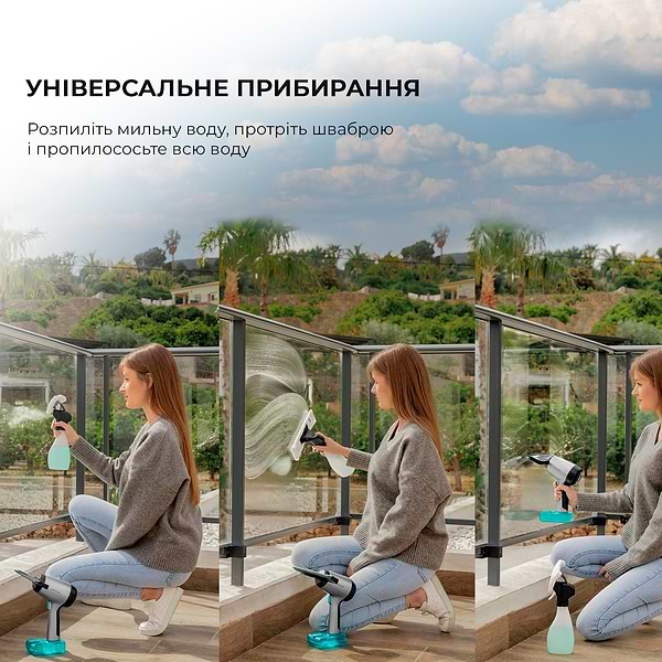 Фото - Пилосос віконний Cecotec Conga Rockstar 3700 Glass CCTC-08058