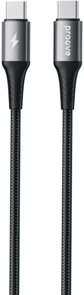 Кабель Proove WireX Pro Type-C to Type-C 100W 1.5m Black (CCWX11002201)