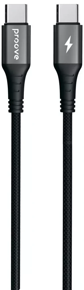Кабель Proove WireX Type-C to Type-C 60W 2m Black (CCWX60002221)