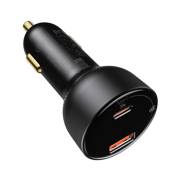 Фото - Автомобільний зарядний пристрій Baseus Superme Digital Display PPS Dual Quick Charger Car Charger (CCZX-01)