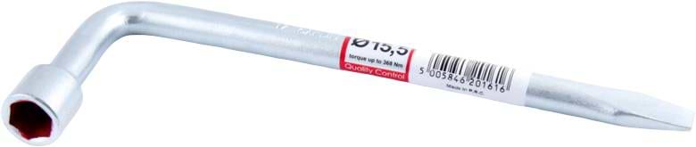 Ключ балонний CarLife Г-подібний 17 мм (WR161)