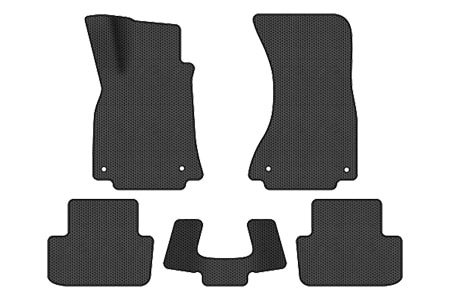 EVA коврики в салон авто EVAtech для A4 (B8) Audi 2008-2011 4 поколение Combi EU (AU3392CD5AV4SBB)