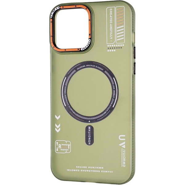 Фото - Чехол для смартфона Gelius Resistant Shield (Magsafe) Case for iPhone 13 Pro Max Green (97254)