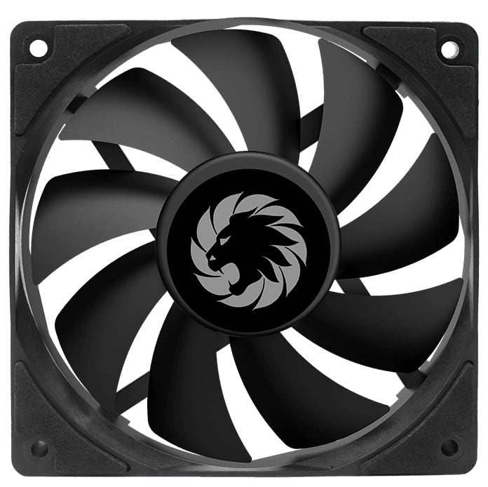 Корпусний вентилятор Gamemax 120mm Black (GMX-WFBK-BK) - Фото 1