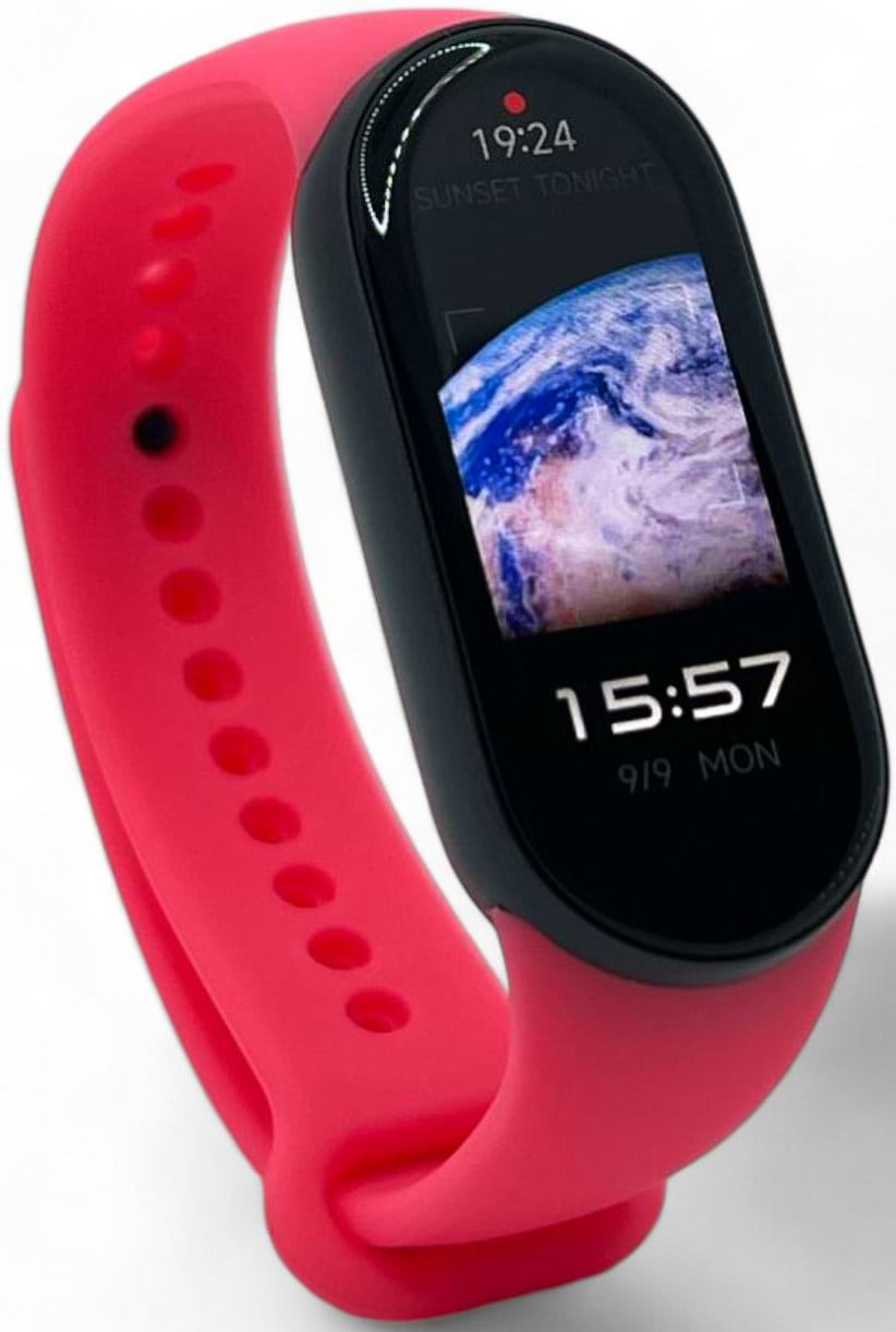 Ремешок для фитнес-браслета BeCover Xiaomi Mi Smart Band 9 Rose Red (711968)