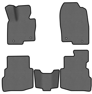 EVA коврики в салон авто EVAtech для CX-9 (TC) (7 seats) Mazda 2016 2 поколение SUV USA MZ11398CDO5VL4SGB