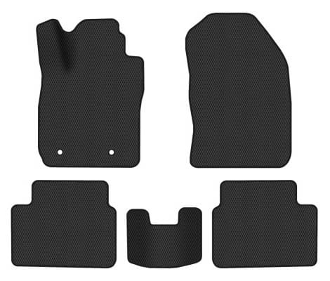 EVA коврики в салон авто EVAtech для Fiesta (Mark 7) 5-doors Ford 2009-2017 6 поколение Htb USA FD1699CE5OU2RBB