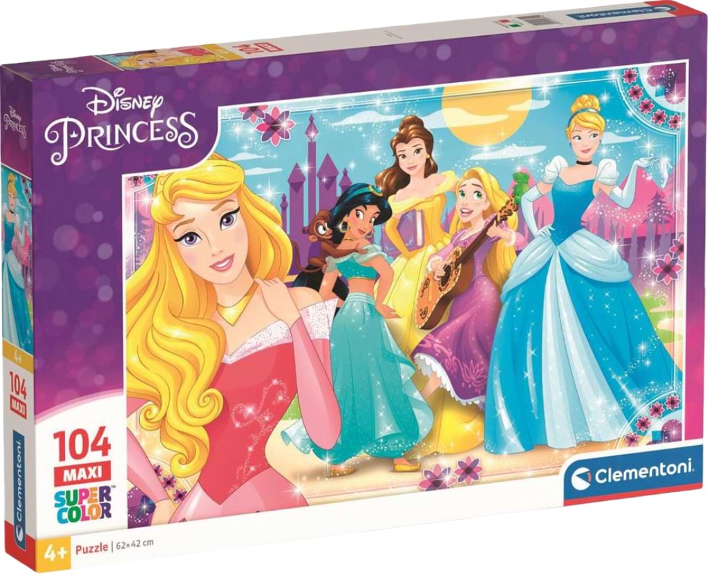 Пазлы (3-4 года) Clementoni Princess серия MAXI 104 эл. (23714) - Фото 1