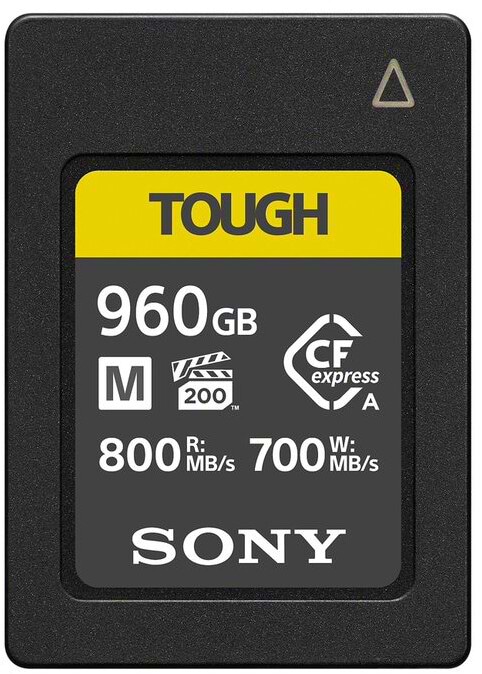 Карта памяти Sony CFexpress Type A 960GB R800/W700 Tough (CEAM960T.SYM) - Фото 1