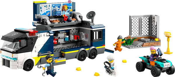 Фото - Конструктор LEGO City Передвижная полицейская криминалистическая лаборатория (60418)