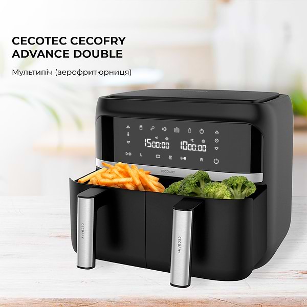 Фото - Мультипечь Cecotec Cecofry Advance Double (CCTC-04338)
