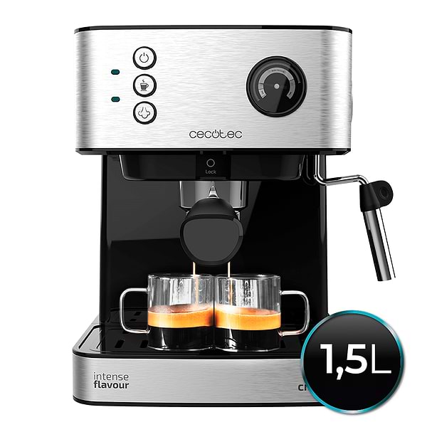 Фото - Кавоварка ріжкова Cecotec Cumbia Power Espresso 20 Professionale