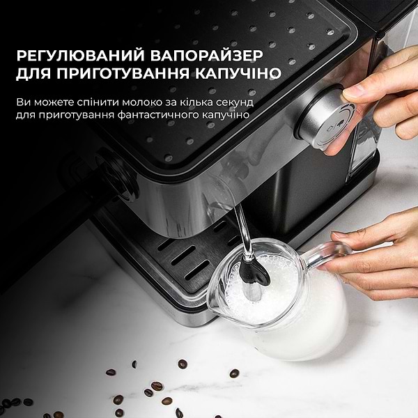 Фото - Кавоварка ріжкова Cecotec Cumbia Power Espresso 20 Professionale