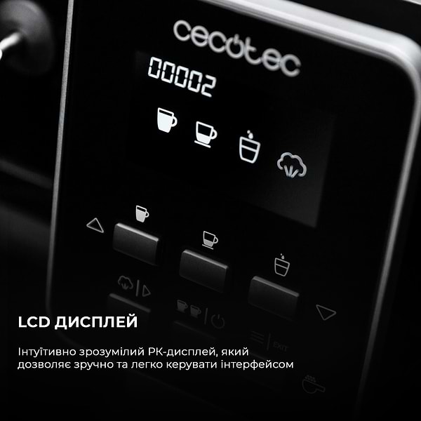Фото - Кофемашина Cecotec Cumbia Power Matic-ccino 6000 Serie Nera