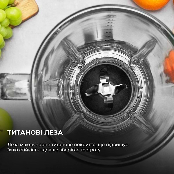 Фото - Блендер стационарный Cecotec Power Titanium 1500 PerfectMix Black