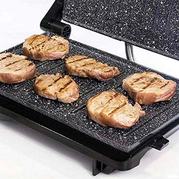 Фото - Гриль-барбекю електричний Cecotec Rock'nGrill 750 Full Open