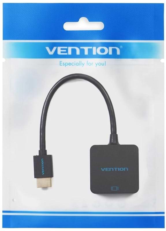 Фото - Переходник Vention HDMI M - VGA F 0.15 м Micro USB (F) powered (ACRBB)