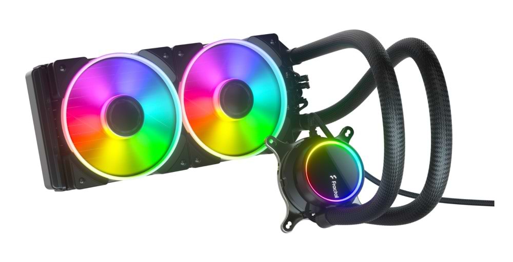 Водяная система охлаждения Fractal design 2х120мм Celsius+ S24 Prisma (FD-W-2-S2402)