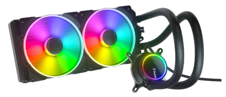Водяная система охлаждения Fractal design 2х140мм Celsius+ S28 Prisma (FD-W-2-S2802)