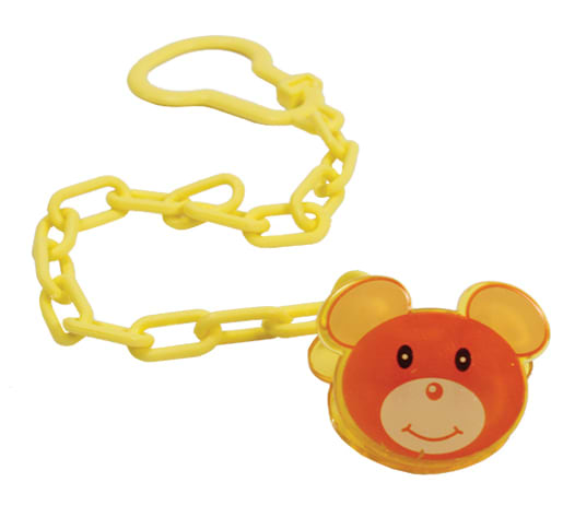 Держатель пустышек Lindo желтый (Рk 221 жел)