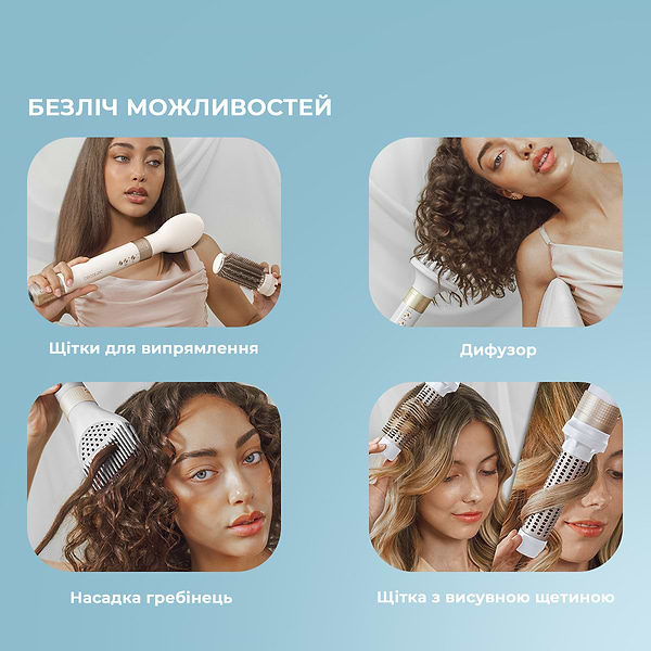 Фото - Стайлер Cecotec Bamba CeramicCare 14в1 AirGlam Champagne (CCTC-00252)