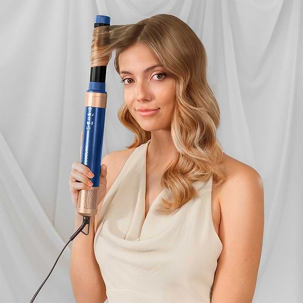 Фото - Стайлер Cecotec Bamba CeramicCare 14in1 AirGlam Blue (CCTC-00253)