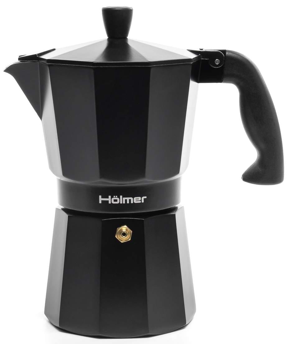 Купити Кавоварка гейзерна Holmer CF-0450-B Black Moon - Фото 1 Кавоварка гейзерна Holmer CF-0450-B Black Moon - Фото 1