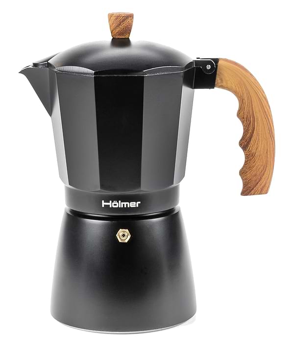 Фото - Кавоварка гейзерна Holmer CF-0450-BW Natural