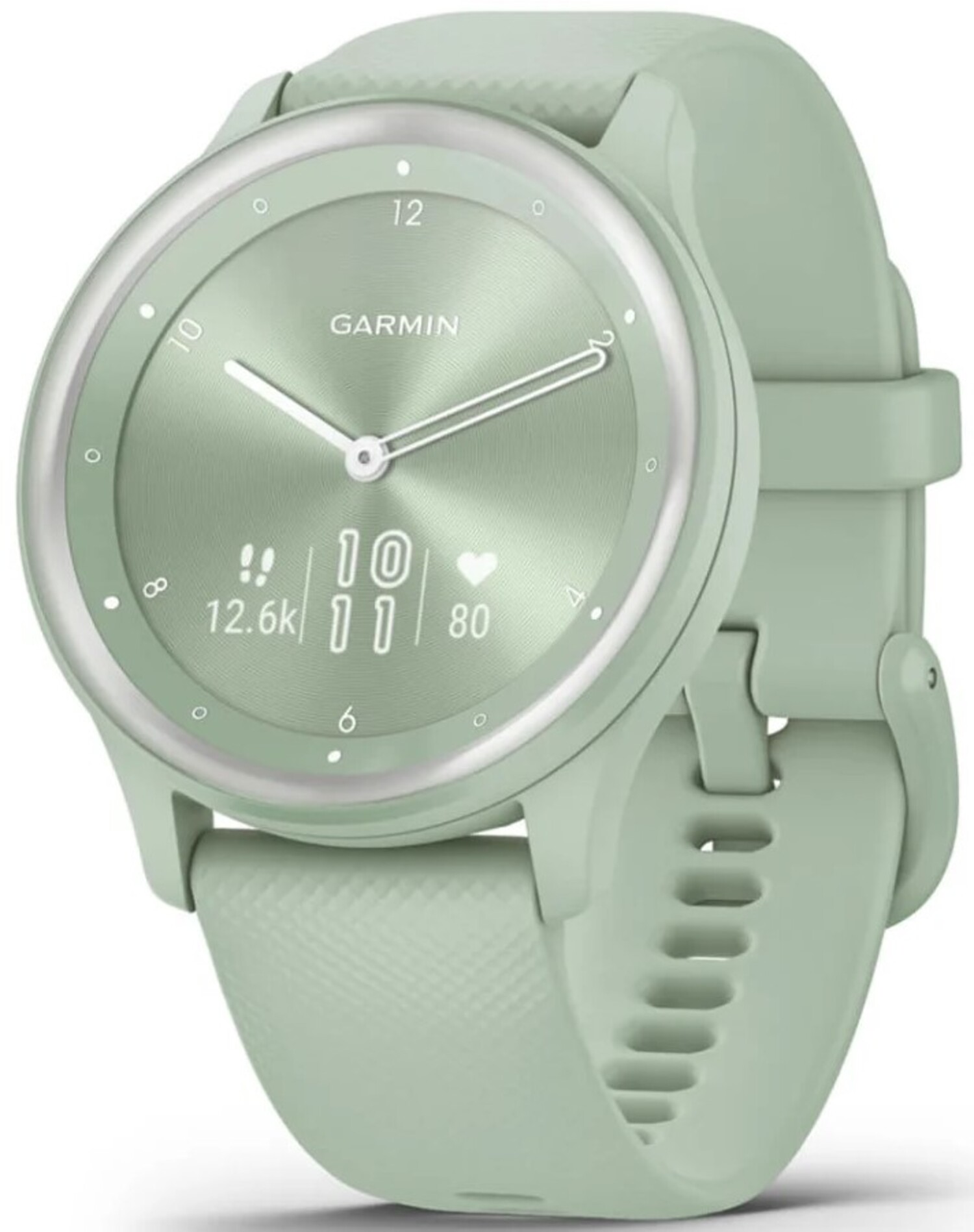 Смарт-часы Garmin vivomove Sport, Cool mint, Silicone (010-02566-03) - Фото 1