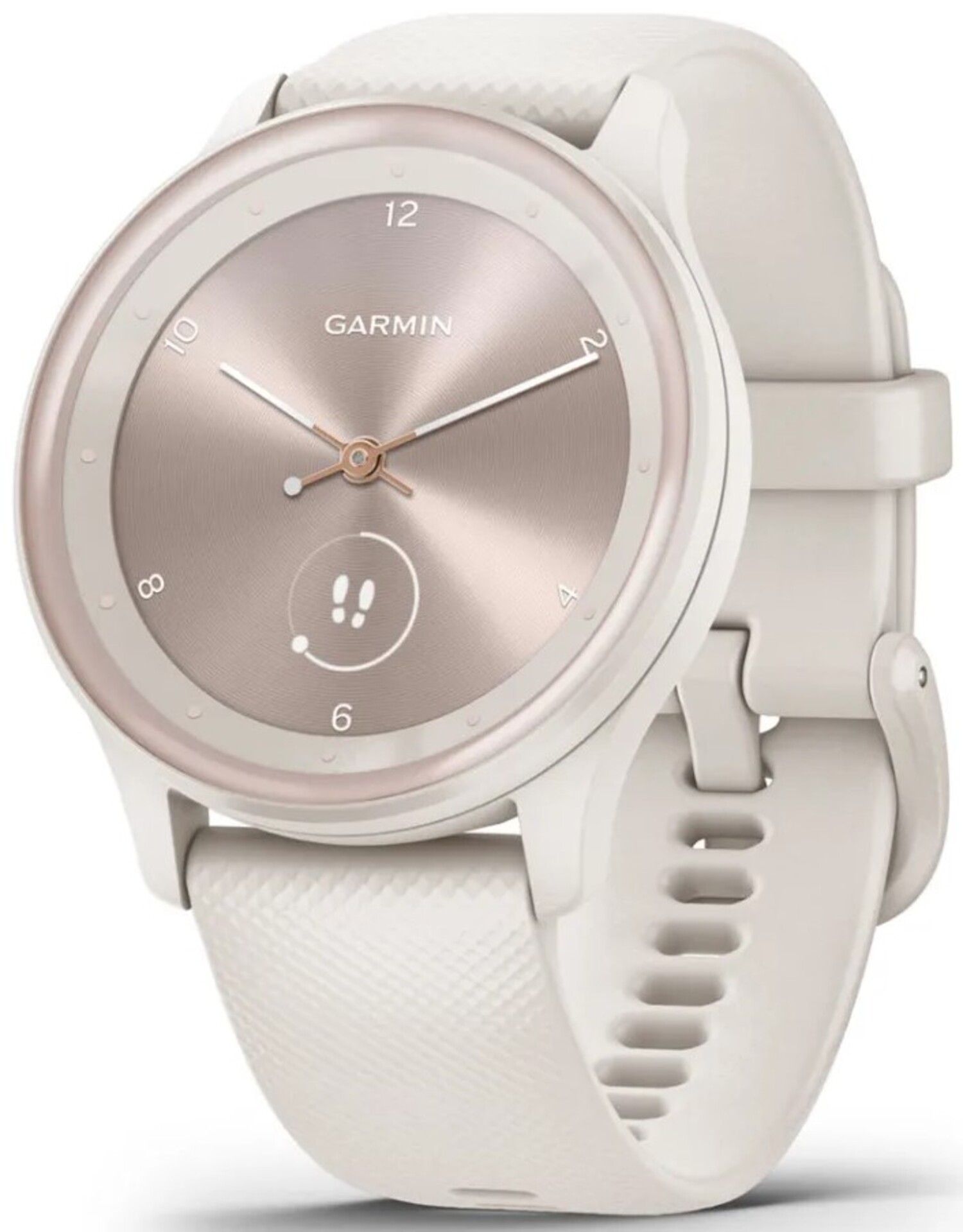 Смарт-часы Garmin vivomove Sport, Ivory, Silicone (010-02566-01) - Фото 1