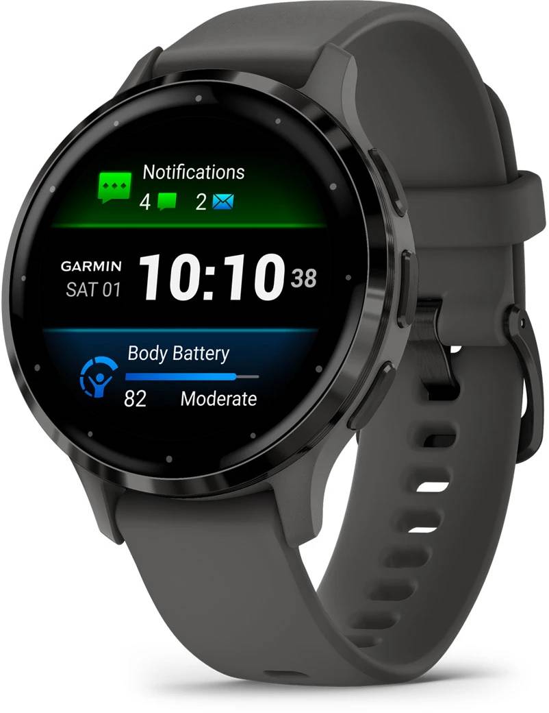 Смарт-часы Garmin Venu 3S Pebble Gray + Slate (010-02785-00) - Фото 1
