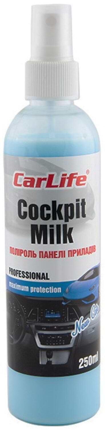Фото - Поліроль для авто CarLife Нова Машина Cockpit Milk 250 мл (CF039)