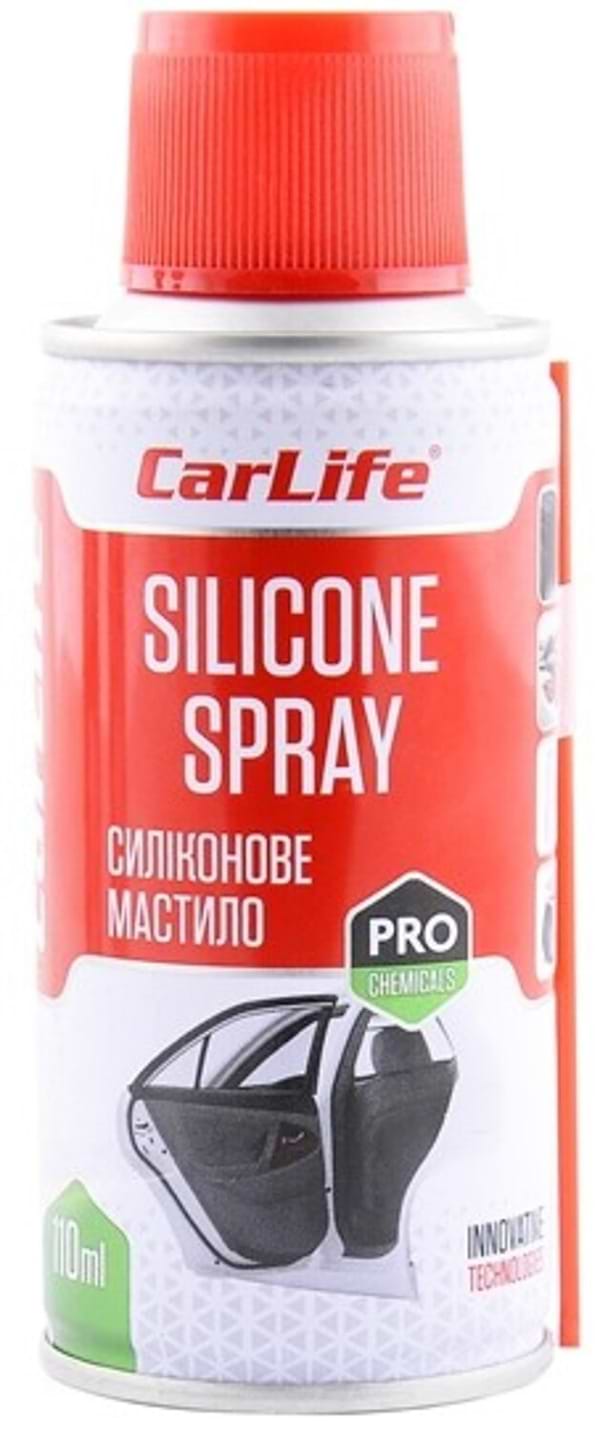 Фото - Змазка для авто CarLife SILICONE SPRAY 110 мл (CF110) Фото - Змазка для авто CarLife SILICONE SPRAY 110 мл (CF110)