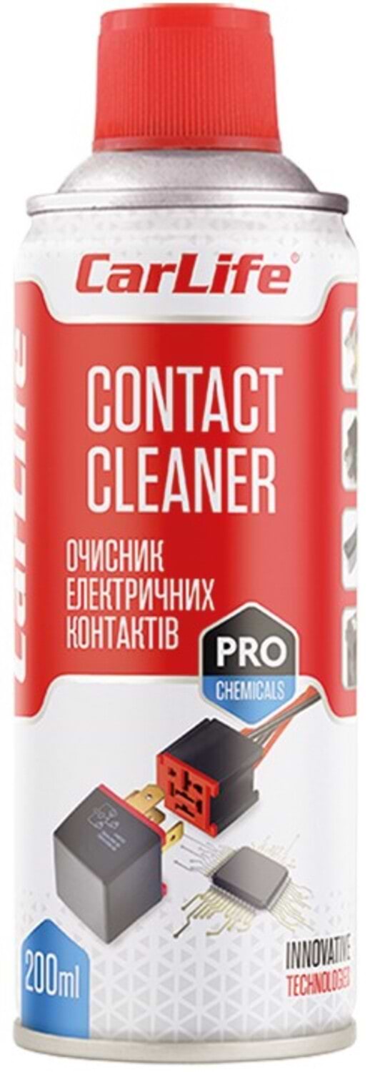 Фото - Очисник для авто CarLife CONTACT CLEANER 200 мл (CF204)