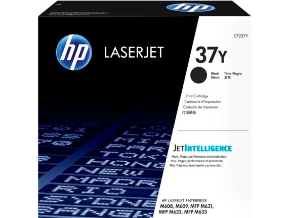 Картридж для лазерных принтеров/МФУ HP 37Y LJ M608/M609/M631/M632 Black (CF237Y) - Фото 1