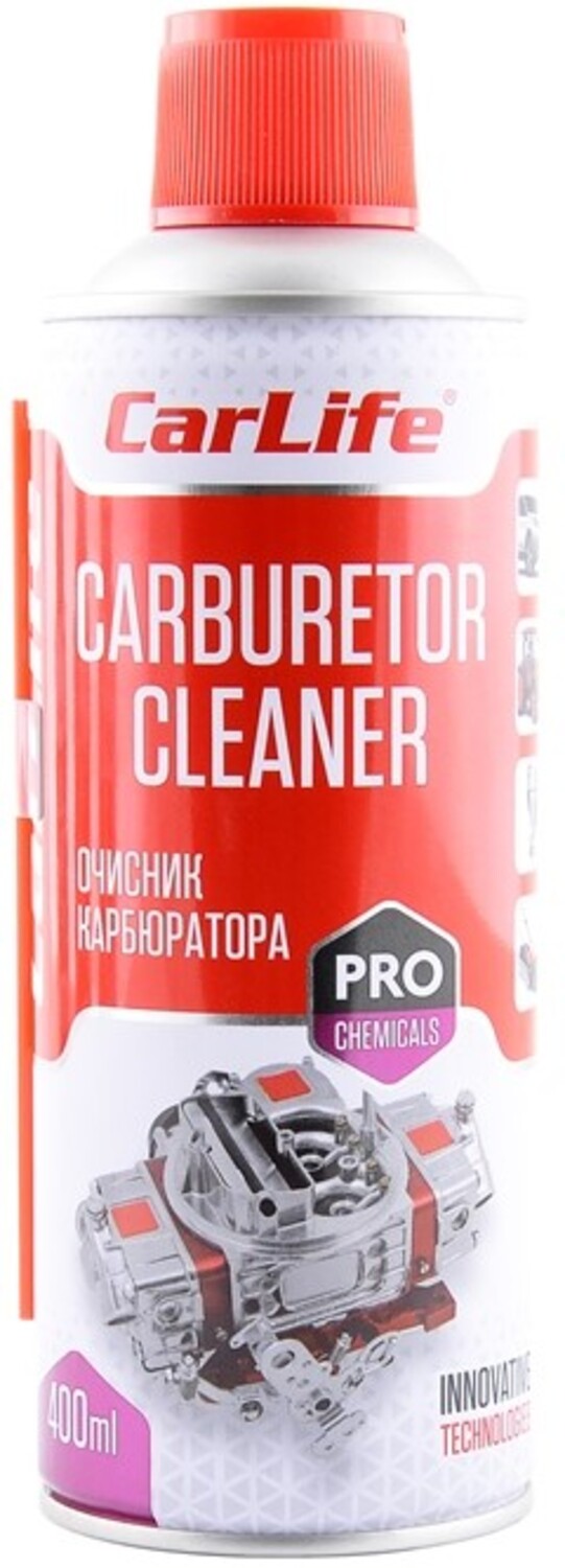 Фото - Очиститель для авто CarLife CARBURETOR CLEANER 400 мл (CF400)