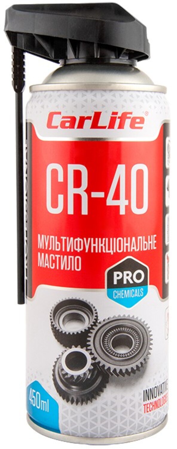 Фото - Мастило для авто CarLife Multifunctional Lubricant CR-40 Professional 450 мл (CF453)