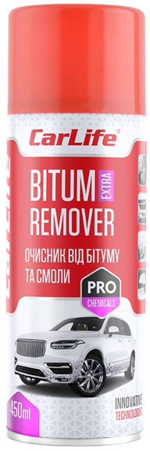 Фото - Очисник для авто CarLife BITUM REMOVER 450 мл (CF456) Фото - Очисник для авто CarLife BITUM REMOVER 450 мл (CF456)