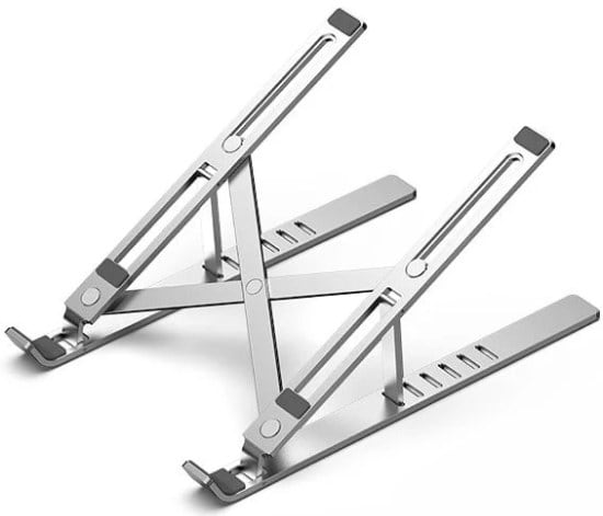 Подставка под ноутбук Vention X-type Stand Silver Aluminum Alloy (KDMI0)