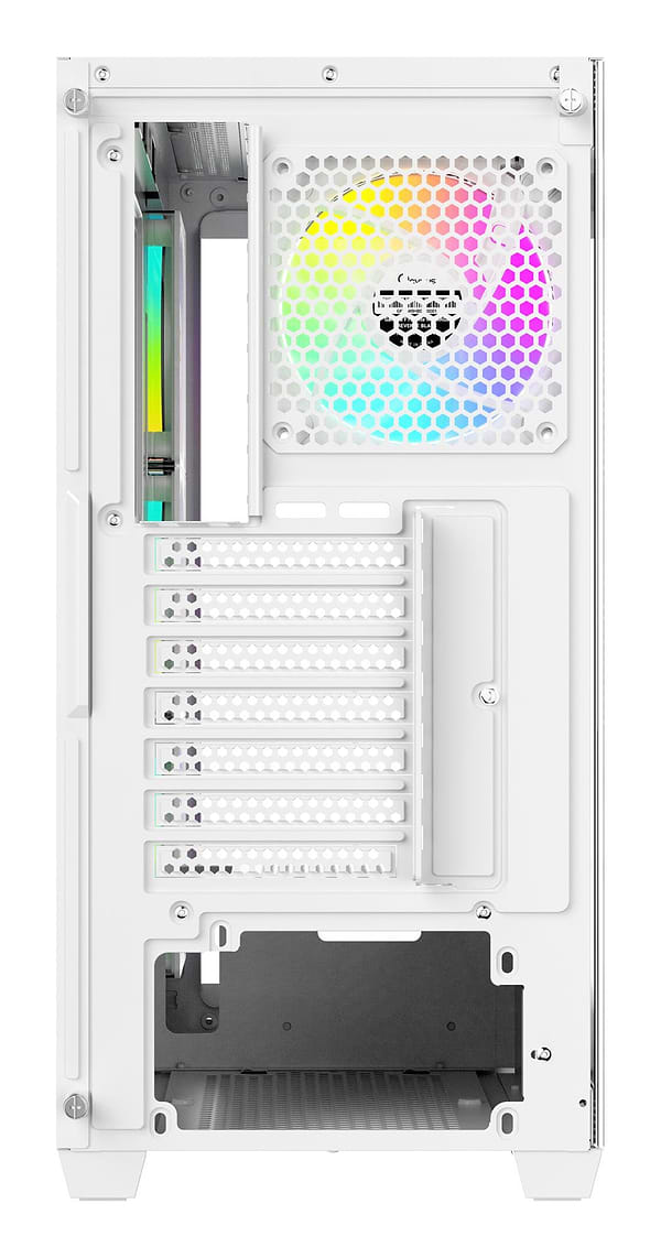 Фото - Корпус OCYPUS ATX W/O PSU GAMMA C72 WH ARGB (GAMMA-C72-WHD400XX-GL)