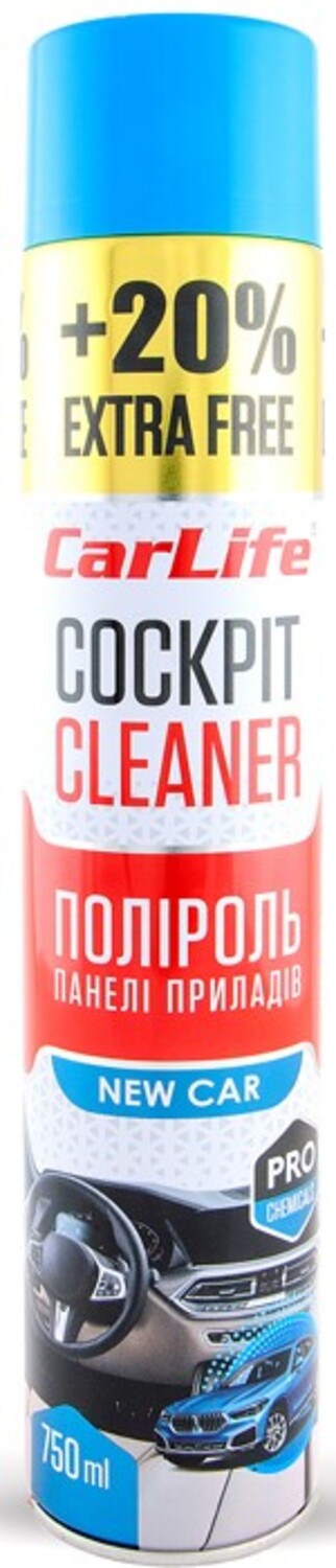 Фото - Поліроль для авто CarLife Нова машина Cockpit Cleaner 750 мл (CF755)